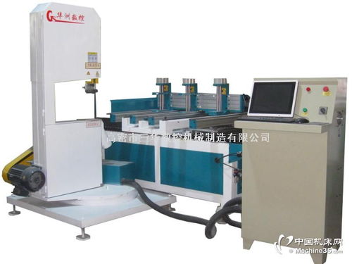 廠家直銷2018數控帶鋸 華洲木工帶鋸 彎料鋸 曲線鋸價圖片 機床圖庫